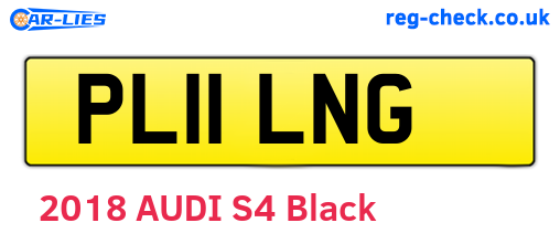 PL11LNG are the vehicle registration plates.