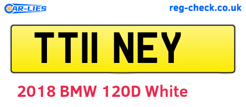 TT11NEY are the vehicle registration plates.