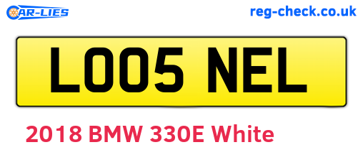 LO05NEL are the vehicle registration plates.