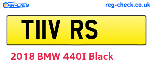 T11VRS are the vehicle registration plates.