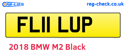 FL11LUP are the vehicle registration plates.