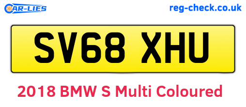 SV68XHU are the vehicle registration plates.