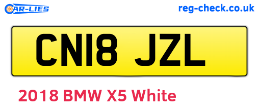 CN18JZL are the vehicle registration plates.