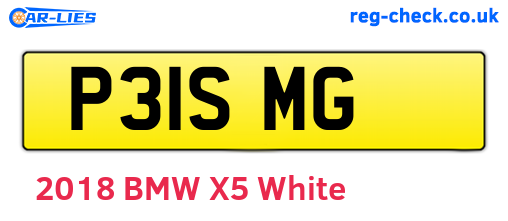 P31SMG are the vehicle registration plates.
