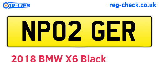 NP02GER are the vehicle registration plates.