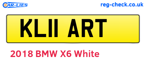 KL11ART are the vehicle registration plates.