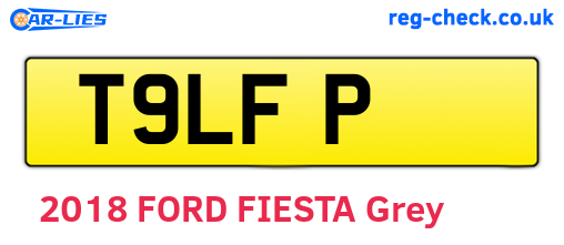 T9LFP are the vehicle registration plates.