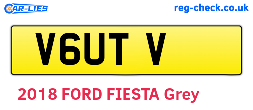 V6UTV are the vehicle registration plates.