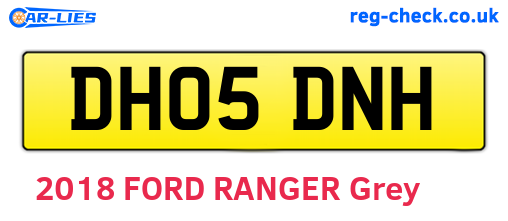 DH05DNH are the vehicle registration plates.
