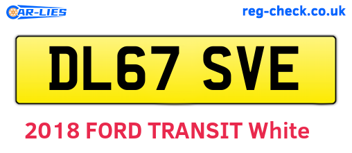 DL67SVE are the vehicle registration plates.