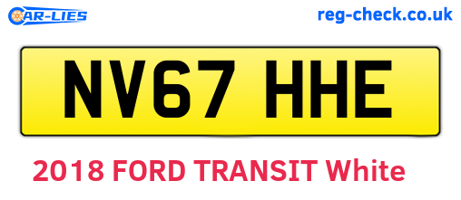 NV67HHE are the vehicle registration plates.