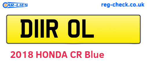 D11ROL are the vehicle registration plates.