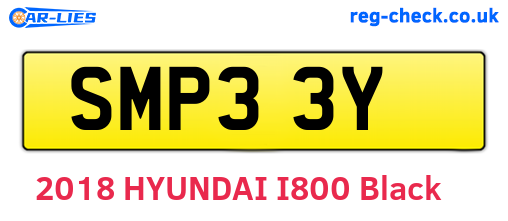 SMP33Y are the vehicle registration plates.
