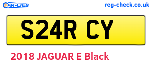 S24RCY are the vehicle registration plates.