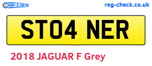 ST04NER are the vehicle registration plates.