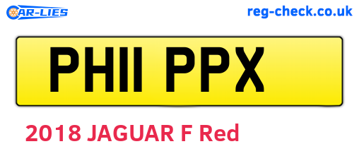 PH11PPX are the vehicle registration plates.