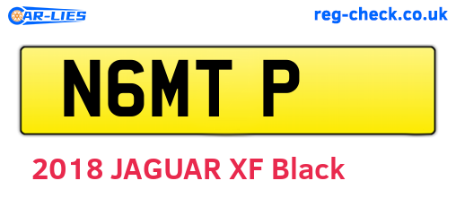 N6MTP are the vehicle registration plates.
