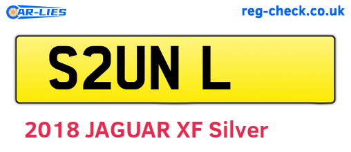 S2UNL are the vehicle registration plates.