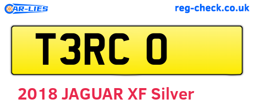 T3RCO are the vehicle registration plates.