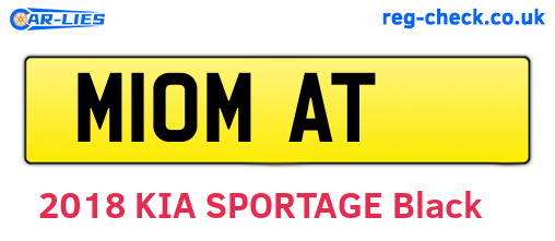 M10MAT are the vehicle registration plates.