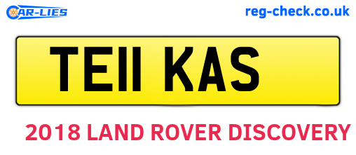 TE11KAS are the vehicle registration plates.