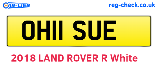 OH11SUE are the vehicle registration plates.
