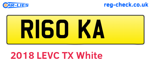 R16OKA are the vehicle registration plates.