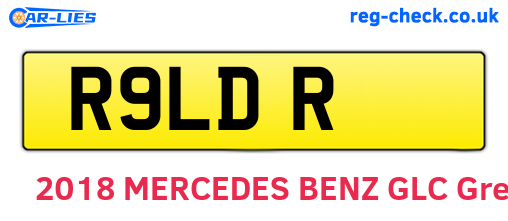 R9LDR are the vehicle registration plates.