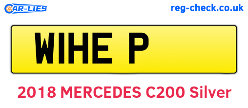 W1HEP are the vehicle registration plates.