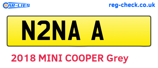 N2NAA are the vehicle registration plates.