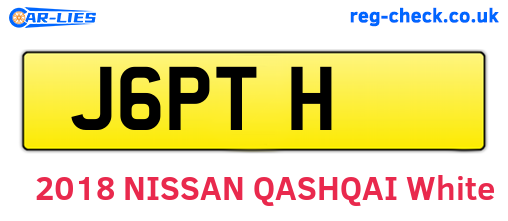 J6PTH are the vehicle registration plates.