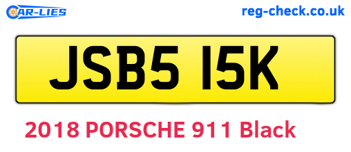 JSB515K are the vehicle registration plates.