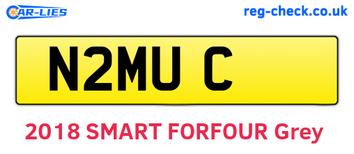 N2MUC are the vehicle registration plates.