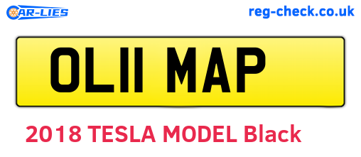 OL11MAP are the vehicle registration plates.