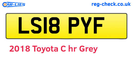 Grey 2018 Toyota C-hr (LS18PYF)