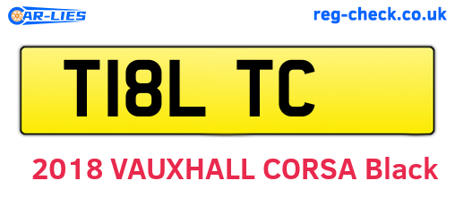 T18LTC are the vehicle registration plates.