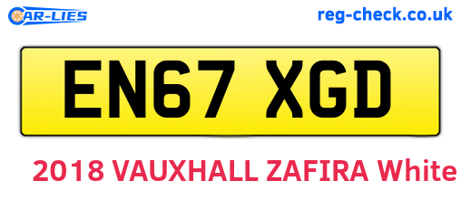 EN67XGD are the vehicle registration plates.