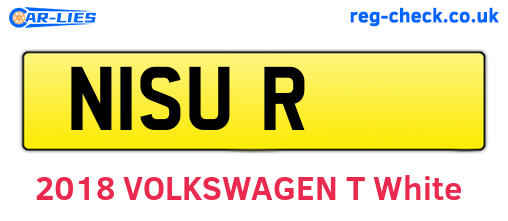 N1SUR are the vehicle registration plates.