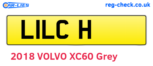 L1LCH are the vehicle registration plates.