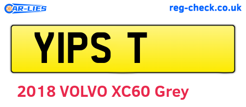 Y1PST are the vehicle registration plates.