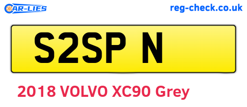 S2SPN are the vehicle registration plates.