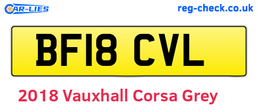 Grey 2018 Vauxhall Corsa (BF18CVL)