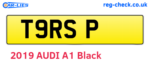 T9RSP are the vehicle registration plates.