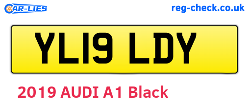 YL19LDY are the vehicle registration plates.