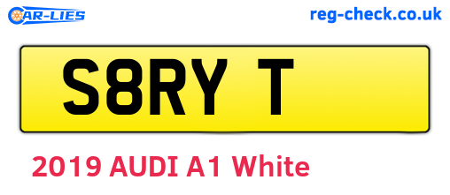 S8RYT are the vehicle registration plates.