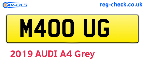 M40OUG are the vehicle registration plates.