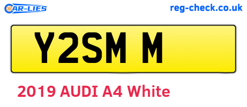 Y2SMM are the vehicle registration plates.