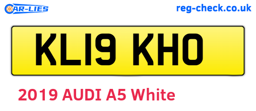 KL19KHO are the vehicle registration plates.