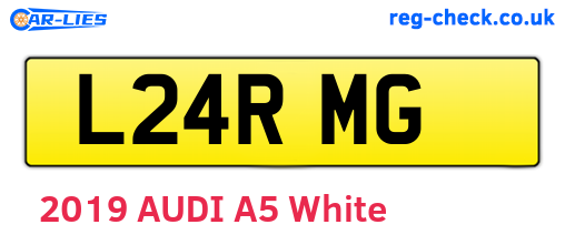 L24RMG are the vehicle registration plates.