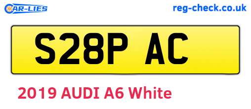 S28PAC are the vehicle registration plates.
